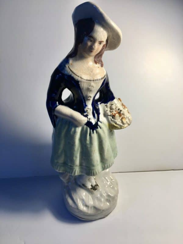 Staffordshire Pottery Flat Back