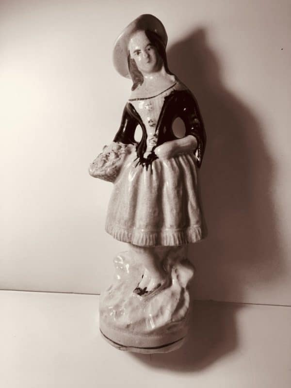 Staffordshire Pottery Flat Back - Image 4