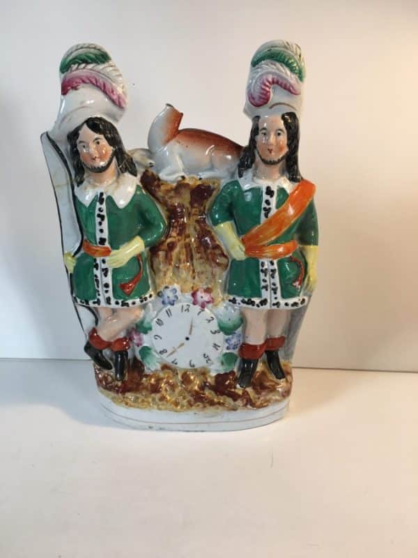 Staffordshire Pottery Flat Back
