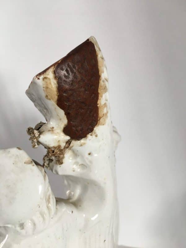 Staffordshire Pottery Spill Vase - Image 4