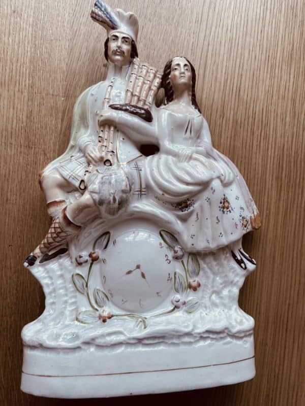 Staffordshire Pottery Flat Back