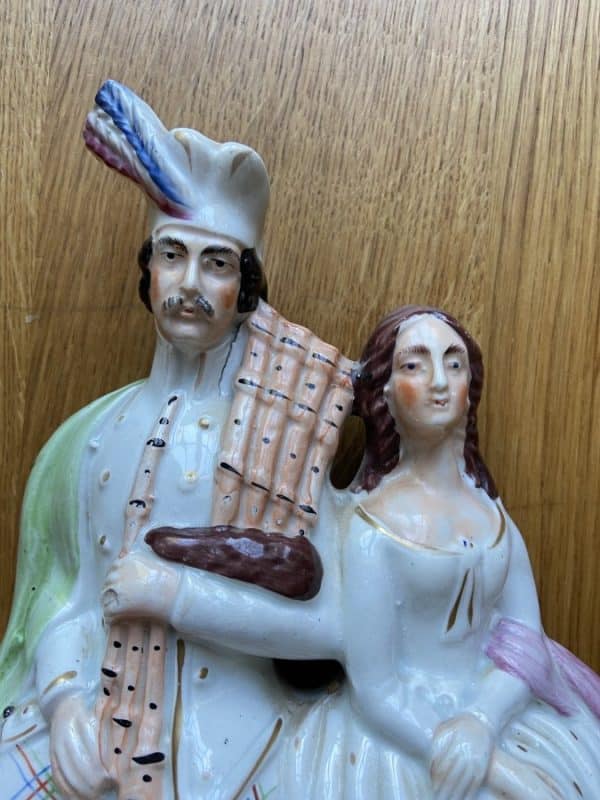 Staffordshire Pottery Flat Back - Image 5