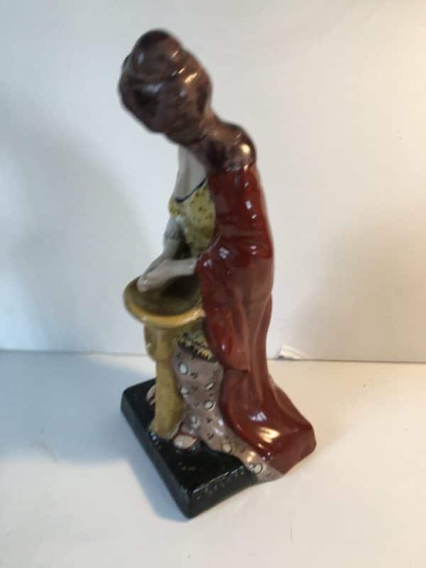 Reproduction Staffordshire Pottery Figurine Vintage 5