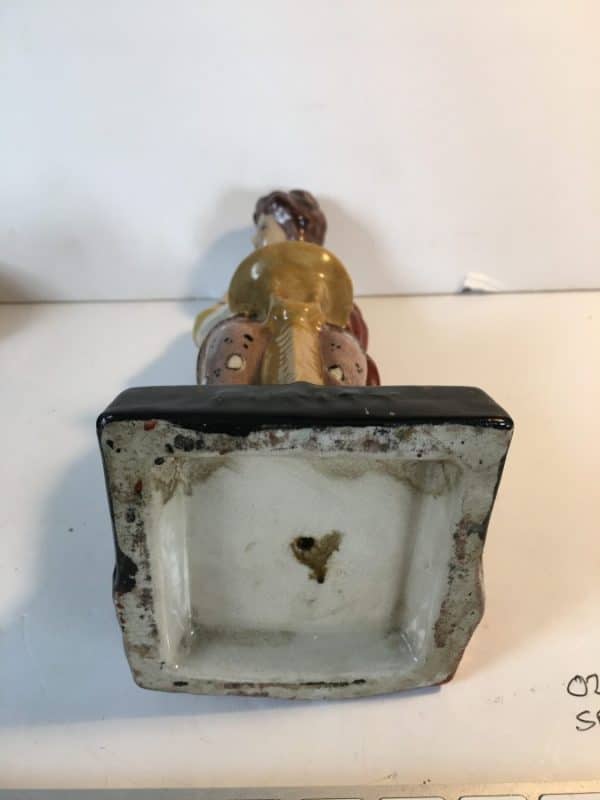 Reproduction Staffordshire Pottery Figurine - Image 6