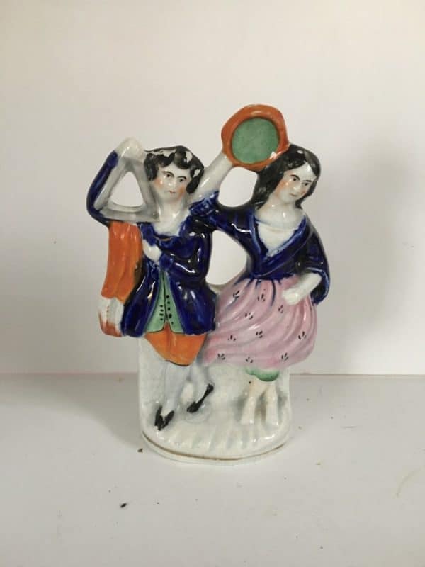 Staffordshire Pottery Flat Back