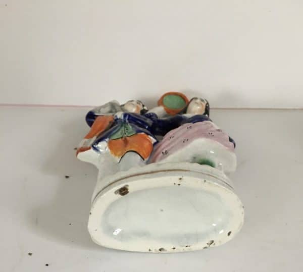 Staffordshire Pottery Flat Back - Image 4