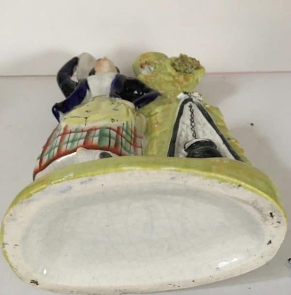 Staffordshire Pottery Spill Vase - Image 3