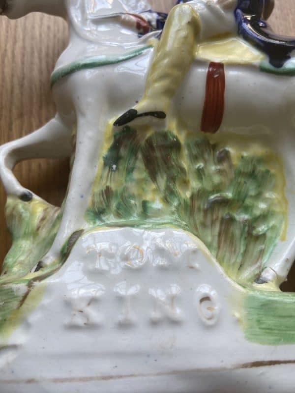 Staffordshire Pottery Flat Back - Image 4