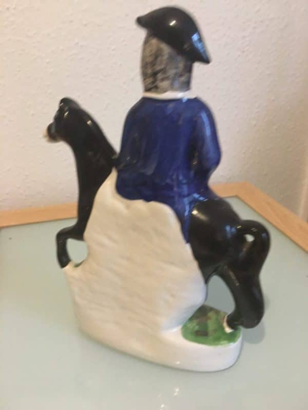 Reproduction Staffordshire Pottery Figurine Vintage 7