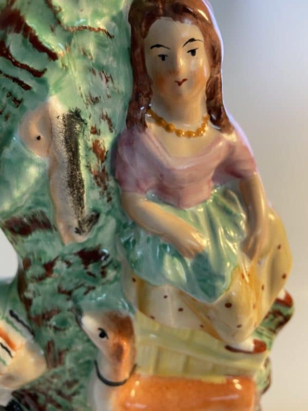 Staffordshire Pottery Spill Vase - Image 4