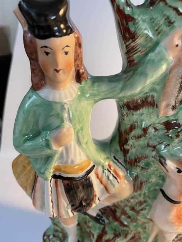 Staffordshire Pottery Spill Vase - Image 3