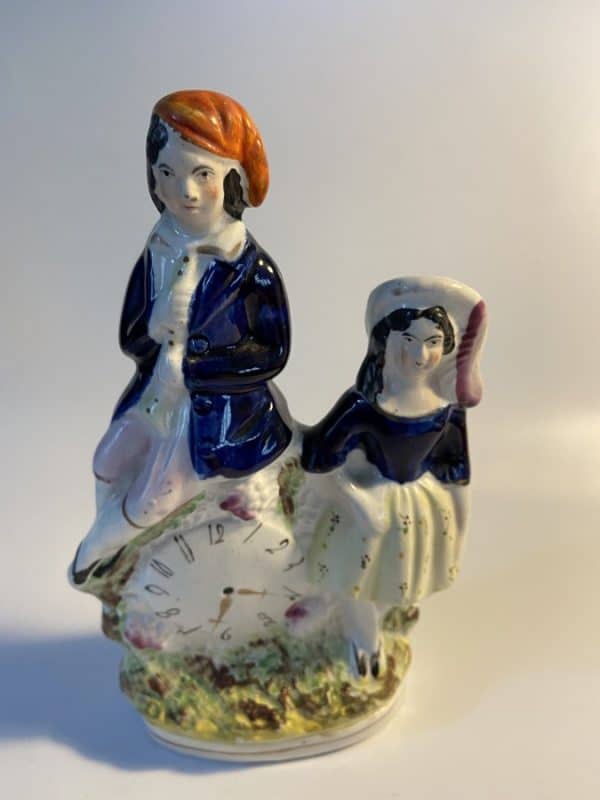 Staffordshire Pottery Flat Back