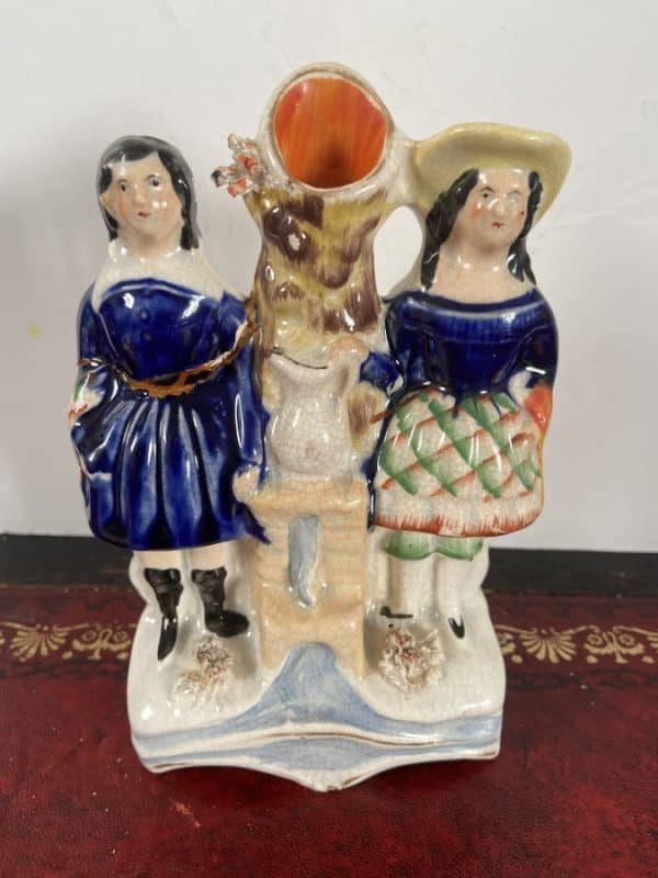 Staffordshire Pottery Spill Vase