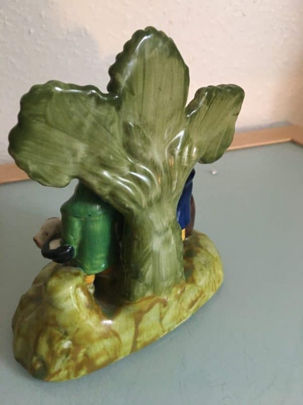 Reproduction Staffordshire Pottery Figurine Vintage 6