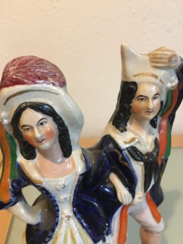 Staffordshire Pottery Flat Back - Image 5