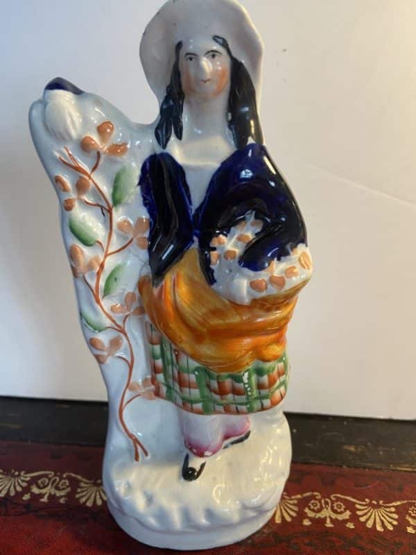 Staffordshire Pottery Flat Back