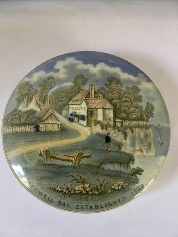 Staffordshire Pottery pot lids.