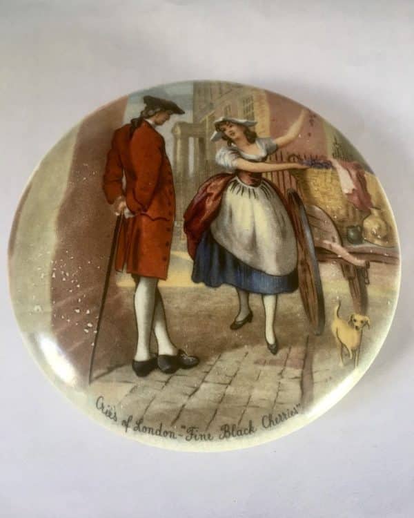Staffordshire Pottery pot lids. - Image 2