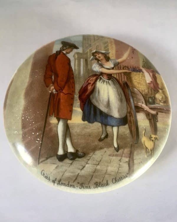 Staffordshire Pottery pot lids. Antique Ceramics 4