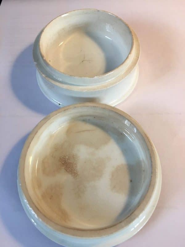 Staffordshire Pottery pot lids. - Image 3