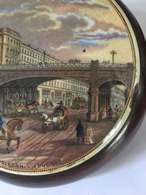 Staffordshire Pottery pot lids. - Image 4