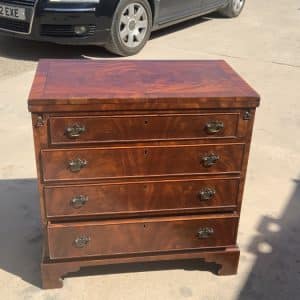 Bachelors chest, walnut featured Antique Draws