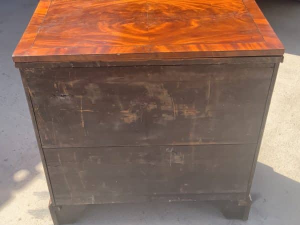 Bachelors chest, walnut featured Antique Draws 9