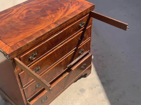 Bachelors chest, walnut featured Antique Draws 11