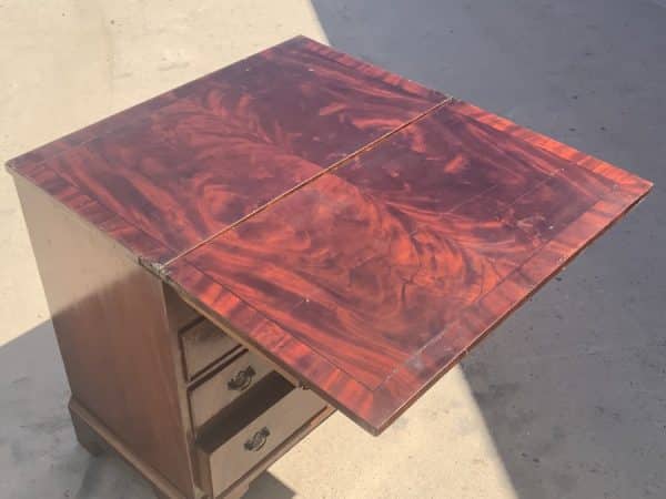 Bachelors chest, walnut featured - Image 10
