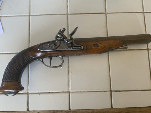 Flintlock Duelling pistol Antique Guns 3