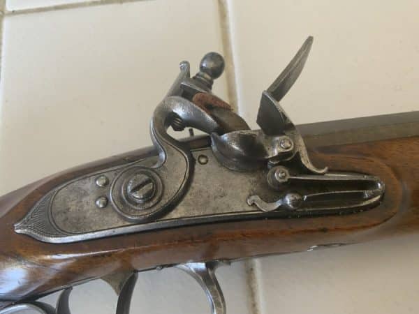 Flintlock Duelling pistol Antique Guns 5