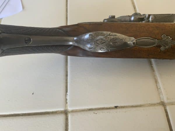Flintlock Duelling pistol Antique Guns 13