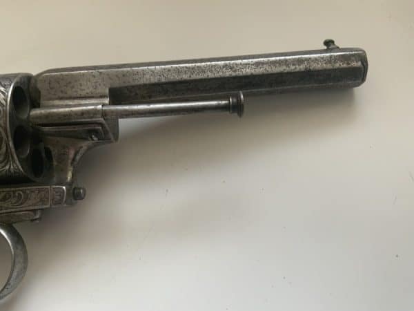 Pin fire officers Revolver Antique Guns 6