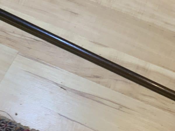 Gentleman’s silver topped rosewood walking stick sword stick - Image 3
