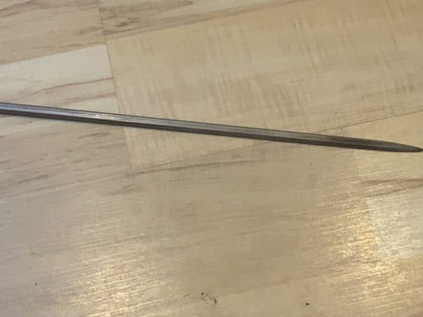 Gentleman’s silver topped rosewood walking stick sword stick - Image 18