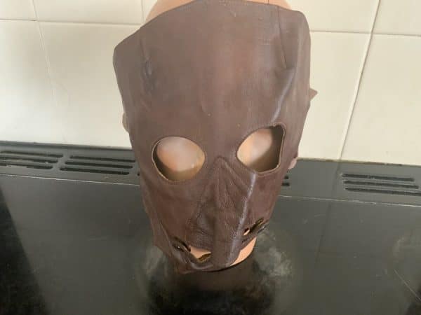 Lancaster rear gunner face Mask RARE Military & War Antiques 3