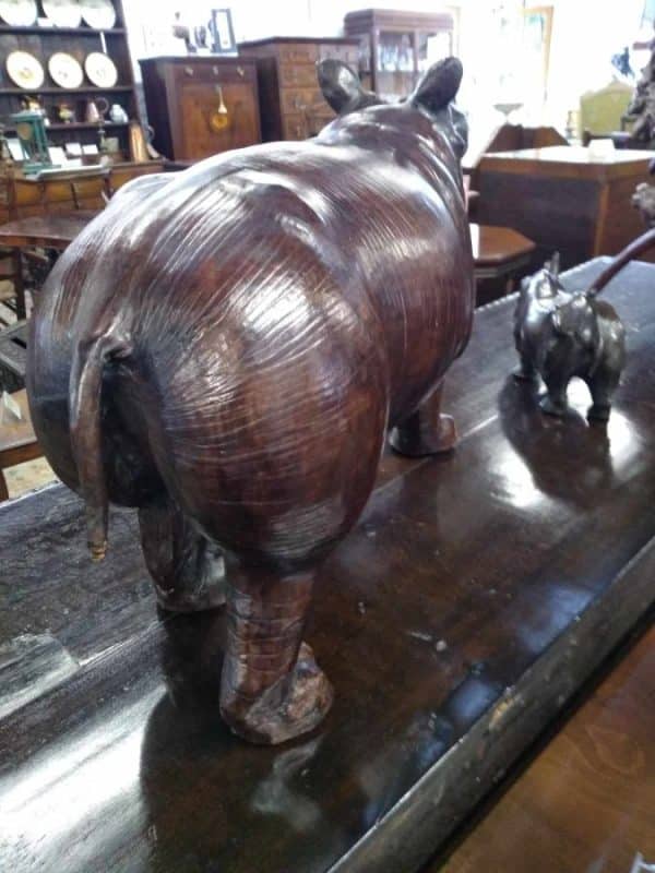Liberty Style Leather Hippopotamus - Image 5