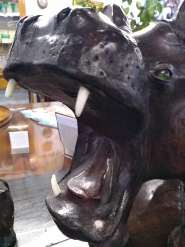 Liberty Style Leather Hippopotamus - Image 3