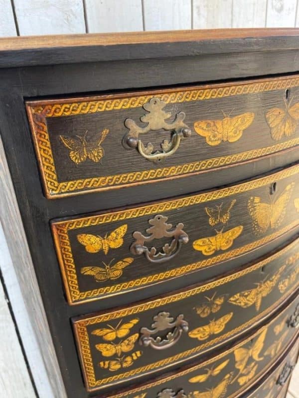 Butterflies Chest of Drawers Antique Chest Of Drawers 8