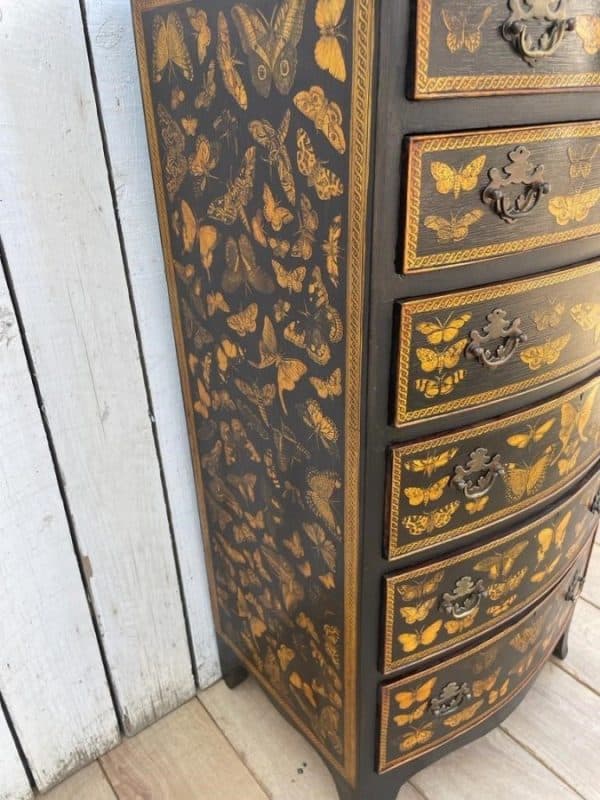 Butterflies Chest of Drawers Antique Chest Of Drawers 6