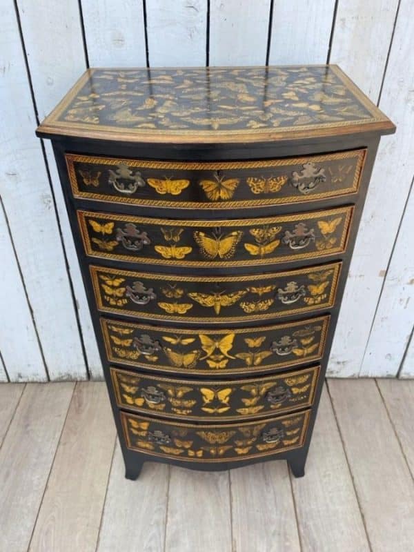 Butterflies Chest of Drawers Antique Chest Of Drawers 4