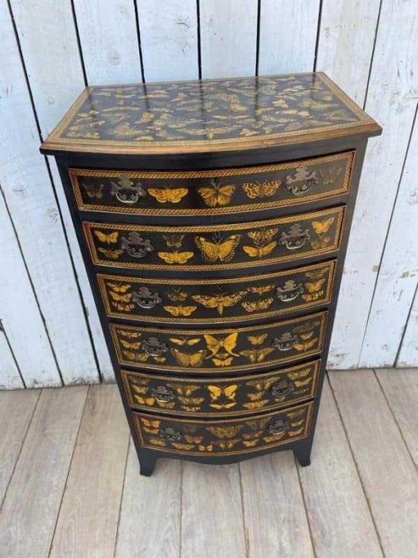 Butterflies Chest of Drawers Antique Chest Of Drawers 9
