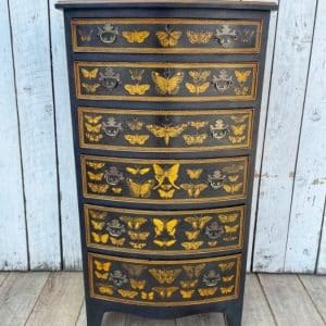 Butterflies Chest of Drawers Antique Chest Of Drawers