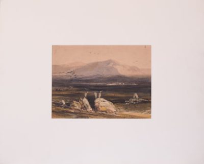 Follower of Edward Lear and David Roberts - Topographical Watercolour - Image 5