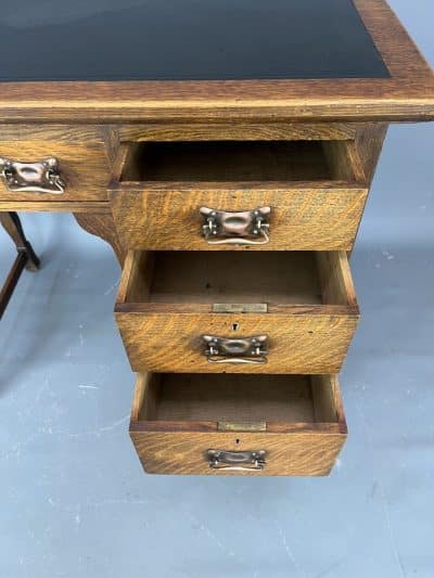 Arts & Crafts Writing Desk by Shapland & Petter c1910 - Image 3