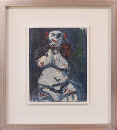 Expressionist Oil Painting of a Clown Miscellaneous 4