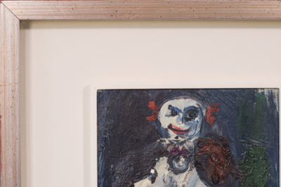 Expressionist Oil Painting of a Clown Miscellaneous 8