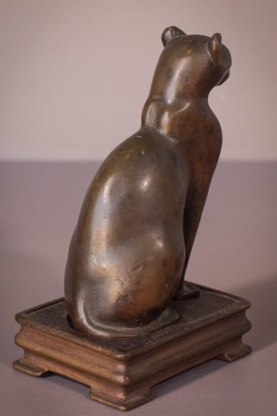 Egyptian Style Bronze Cat - Image 3