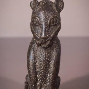 African Benin Bronze Leopard Miscellaneous