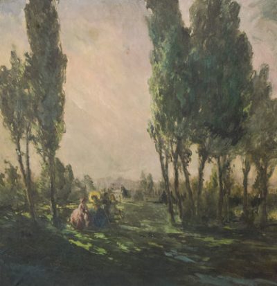Classical Ladies in a Landscape